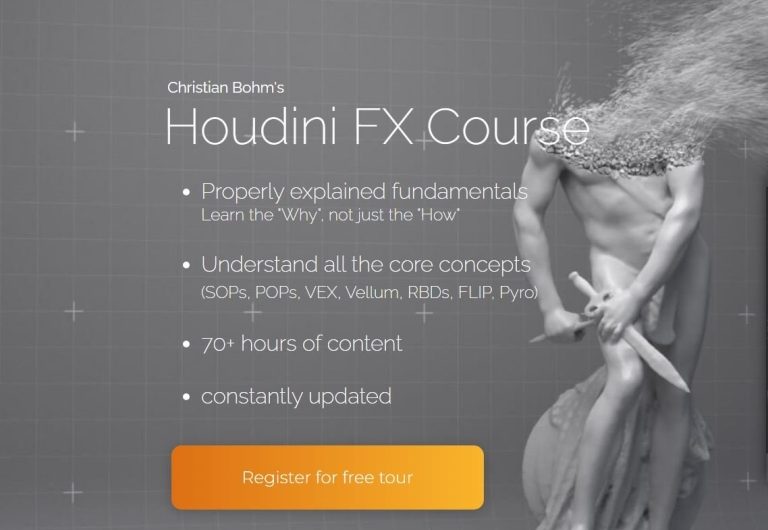 Скачать с Яндекс диска Christian Bohm — Houdini FX Course (houdini-course.com) [Full Site]