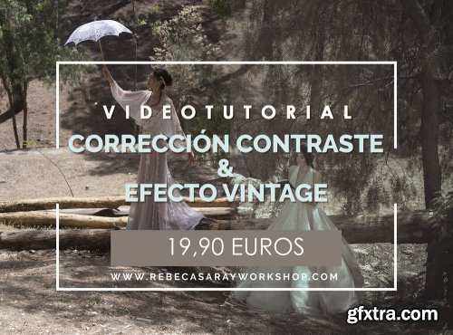 Скачать с Яндекс диска Rebeca Saray — Vintage Effect and Contrast Work (Video Tutorial)