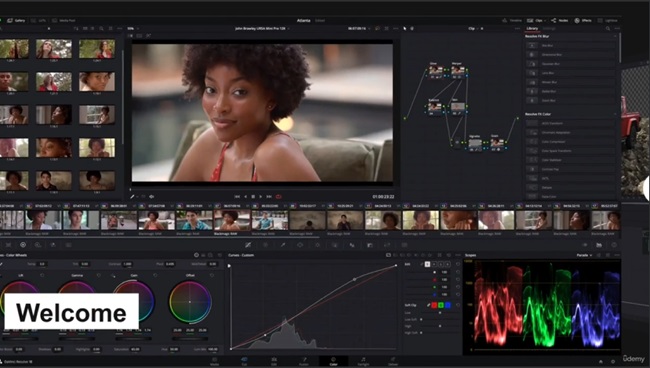 Скачать с Яндекс диска Udemy – Davinci Resolve 18 Tutorial: A Complete Guide for Beginners