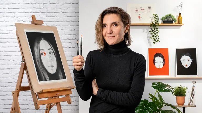 Скачать с Яндекс диска Contemporary Portraits with Graphite