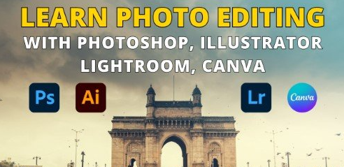 Скачать с Яндекс диска Learn Essential Photo Editing for Graphics Design
