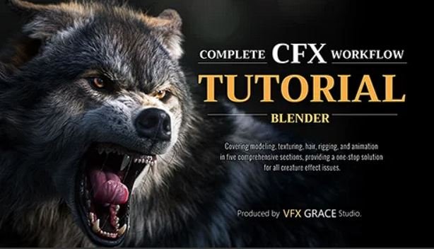 Vfx Grace — Blender Animal Full Tutorial [ENG — RUS]